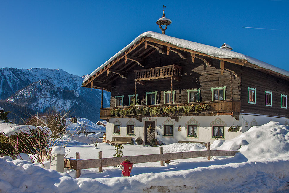 Winter in Inzell - Haus Martin Hirschbichler