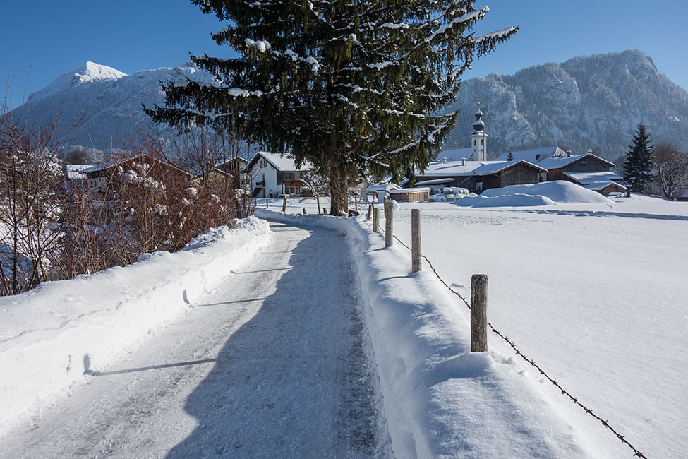 Winter in Inzell - Haus Martin Hirschbichler